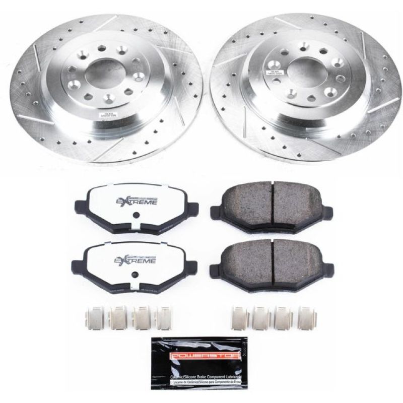 PowerStop PSB Z36 Truck & Tow Kit Brakes, Rotors & Pads Brake Kits - Performance D&S main image