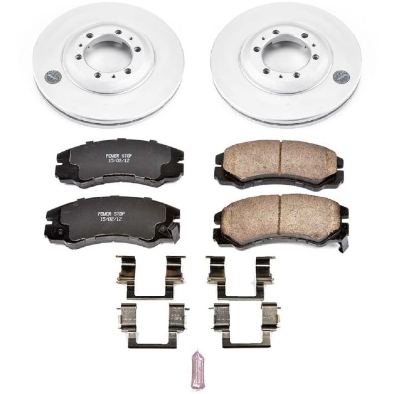 PowerStop PSB Z17 Evolution Coated Kit Brakes, Rotors & Pads Brake Kits - Performance Blank main image