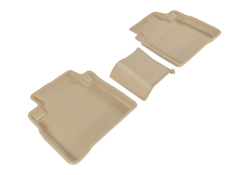 3D MAXpider 2016-2019 Nissan Maxima Kagu 2nd Row Floormats - Tan L1NS08821502 Main Image