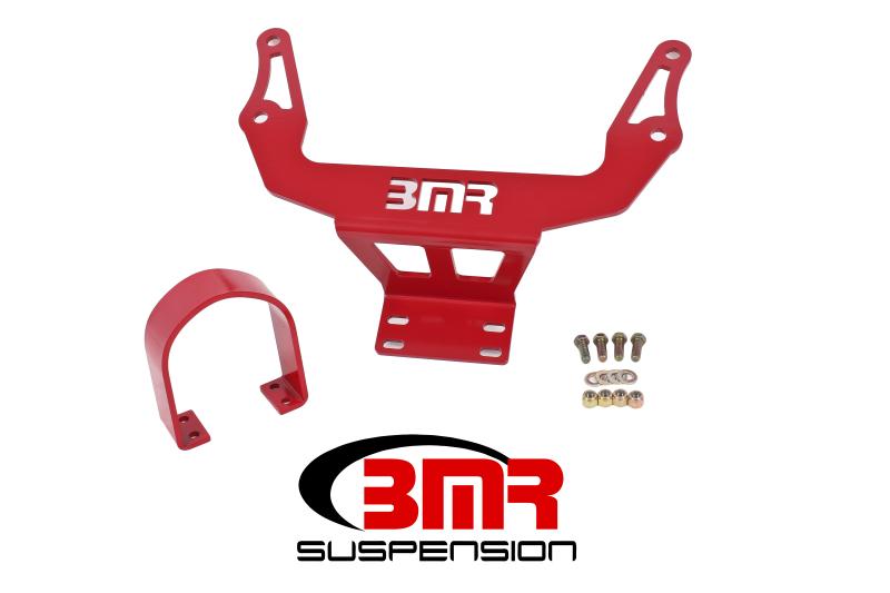 BMR 08-17 Challenger Front Driveshaft Safety Loop - Red DSL110R Main Image