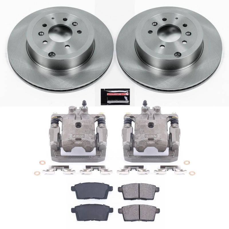 PowerStop PSB Autospecialty Kit w/Cals Brakes, Rotors & Pads Brake Kits - OE main image