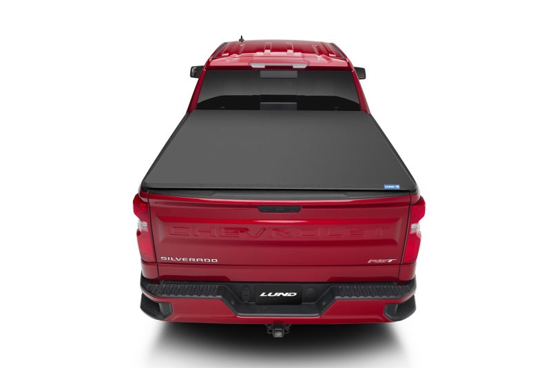 Lund 2019 Chevrolet Silverado 1500 (5.5ft. Bed) Genesis Elite Tri-Fold Tonneau Cover - Black 958292