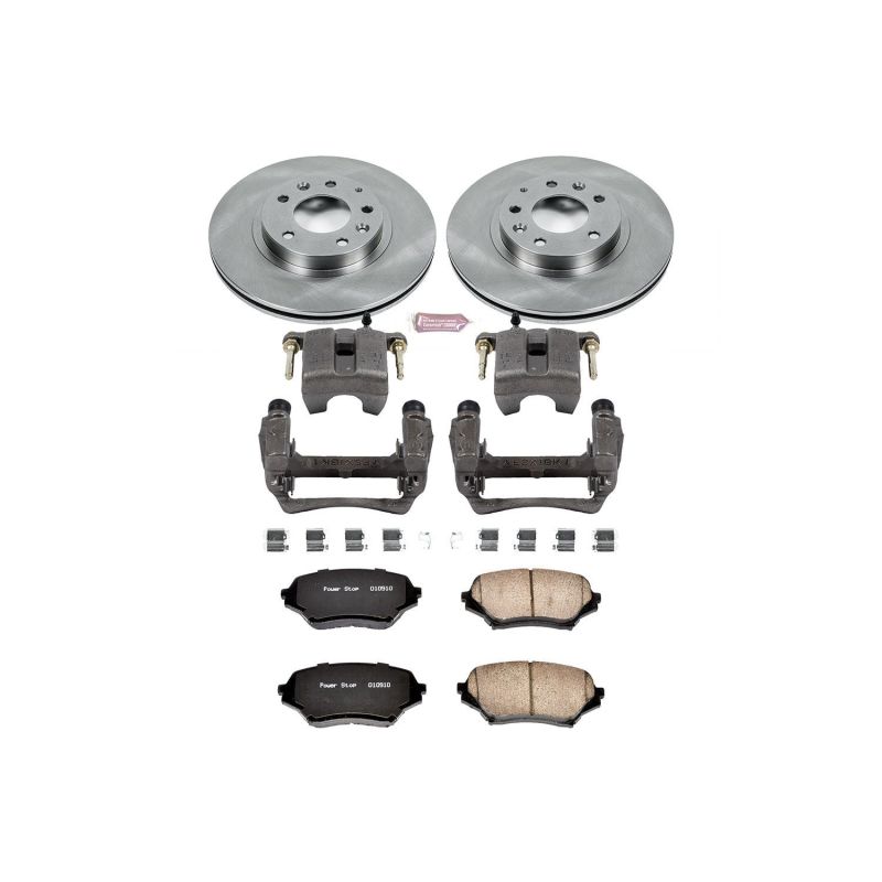 PowerStop PSB Autospecialty Kit w/Cals Brakes, Rotors & Pads Brake Kits - OE main image