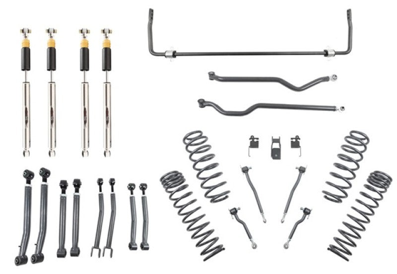 Belltech 18-19 Wrangler Rubicon JL 4dr 4in. Lift Lift Kit 153205HKP