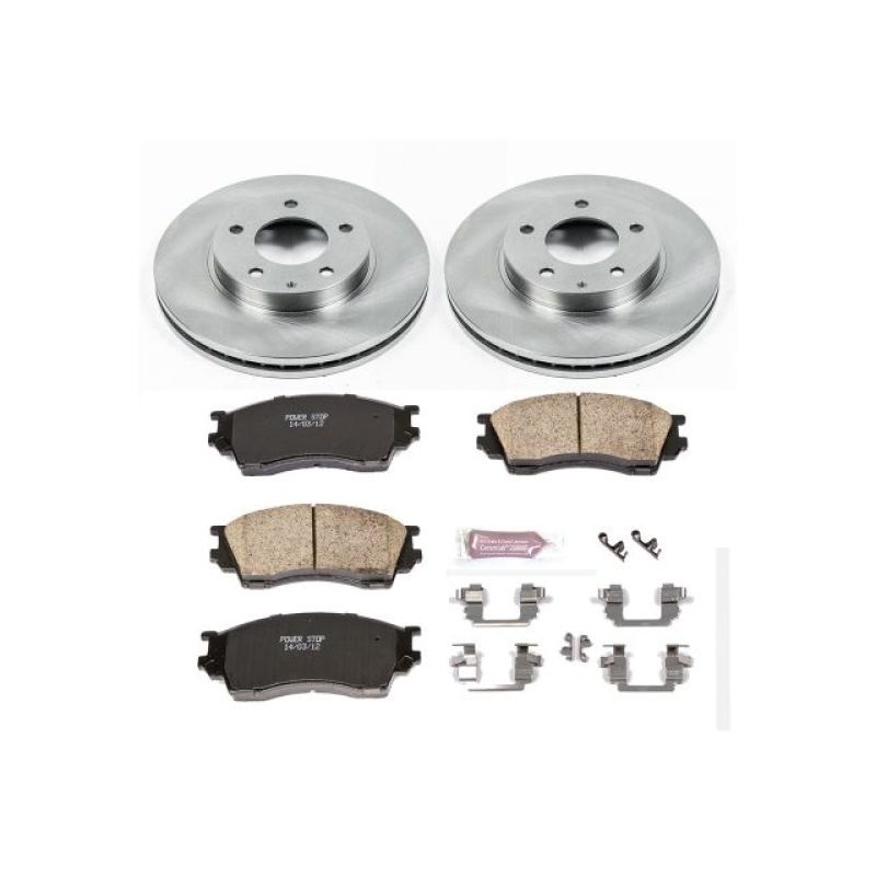 PowerStop PSB Autospecialty Kit Brakes, Rotors & Pads Brake Kits - OE main image