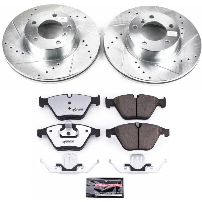 PowerStop PSB Z26 Street Warrior Kit Brakes, Rotors & Pads Brake Kits - Performance D&S main image