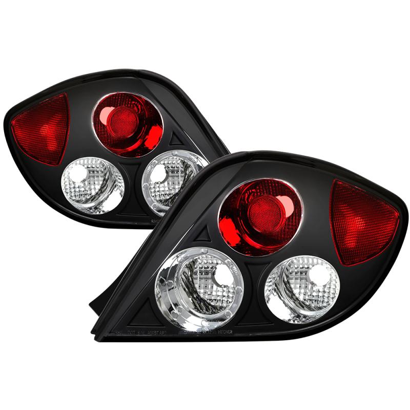 Spyder Hyundai Tiburon 03-05 Euro Style Tail Lights Black ALT-YD-HYT03-BK 5005434 Main Image