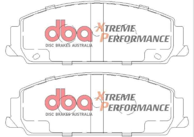 DBA 08-09 Pontiac G8 3.6 Base/6.0 XP650 Front Brake Pads DB1765XP