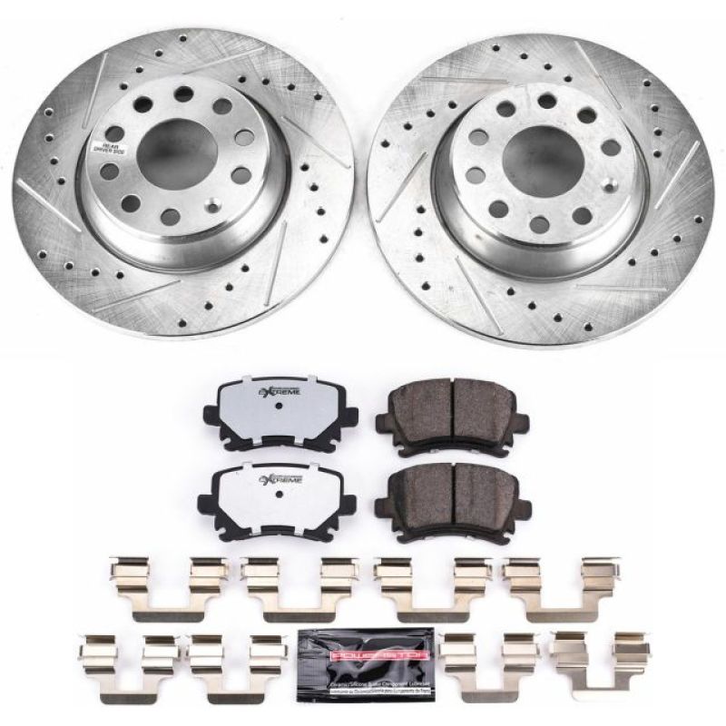 PowerStop PSB Z26 Street Warrior Kit Brakes, Rotors & Pads Brake Kits - Performance D&S main image