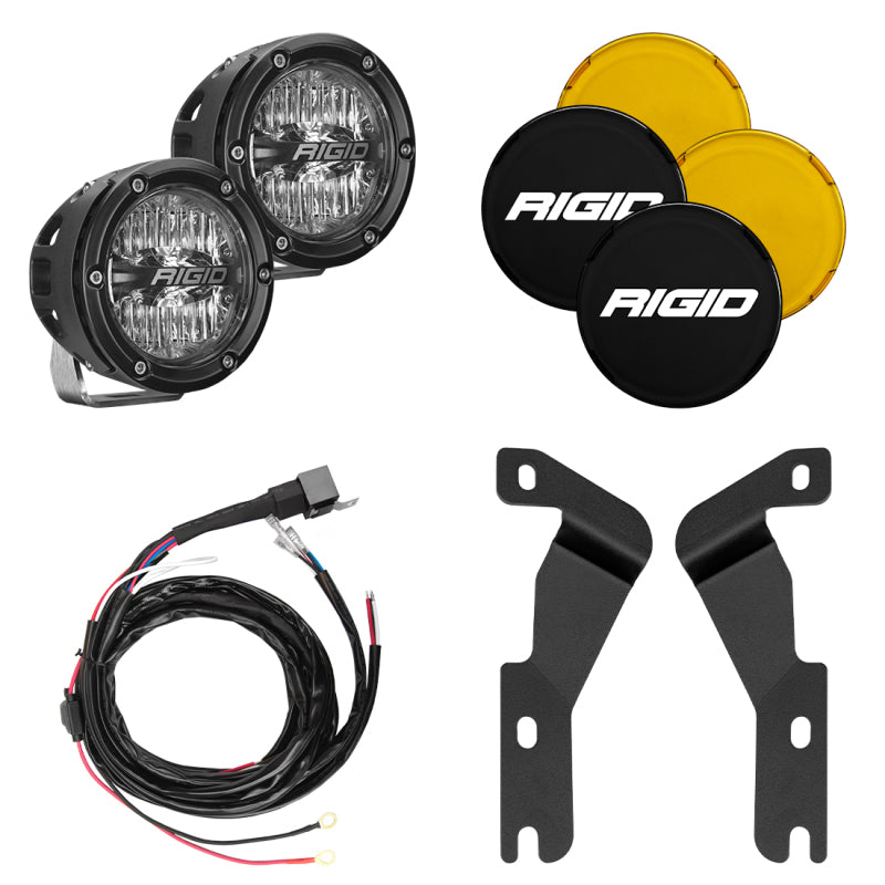 Rigid Industries RIG Bar Mount - A-Pillar Lights Light Mounts main image