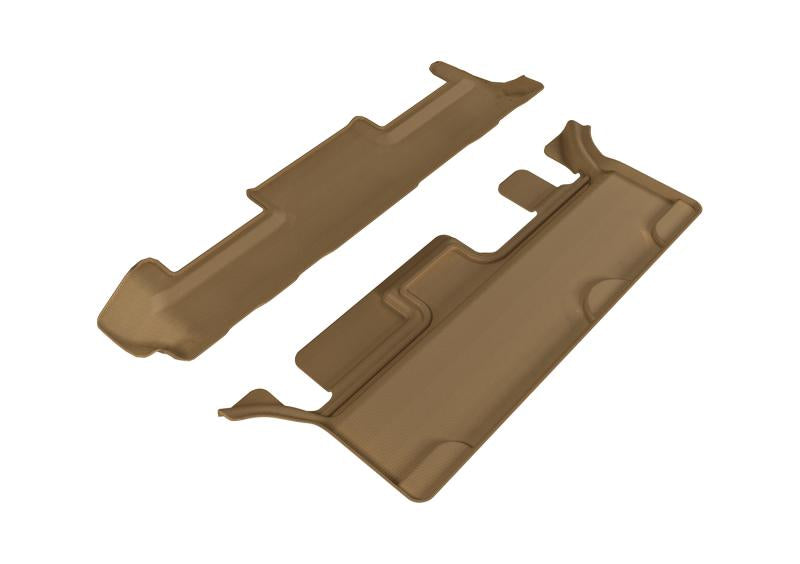 3D MAXpider 2015-2020 Chevrolet/GMC Tahoe/Yukon Kagu 3rd Row Floormats - Tan L1CH06231502 Main Image