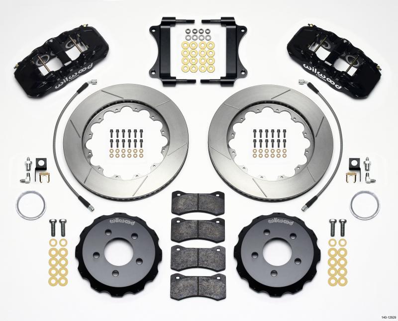 Wilwood AERO6 Front Hat Kit 14.25 2008-2009 Pontaic G8 w/Lines 140-12929 Main Image