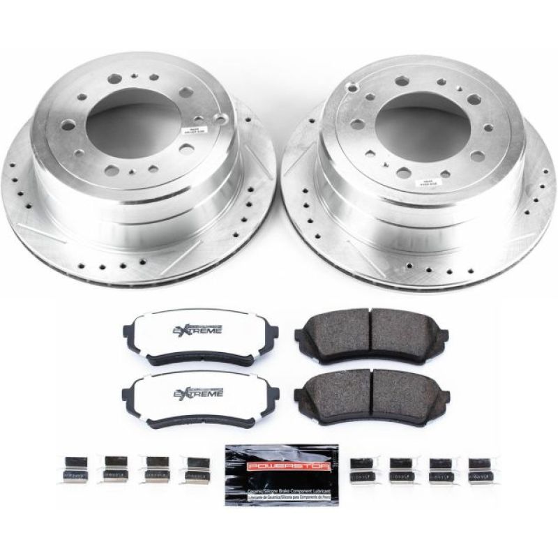 PowerStop PSB Z36 Truck & Tow Kit Brakes, Rotors & Pads Brake Kits - Performance D&S main image