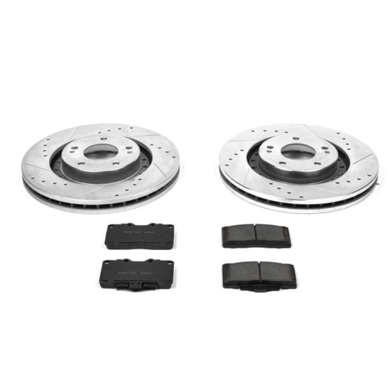 PowerStop PSB Z23 Evolution Kit Brakes, Rotors & Pads Brake Kits - Performance D&S main image