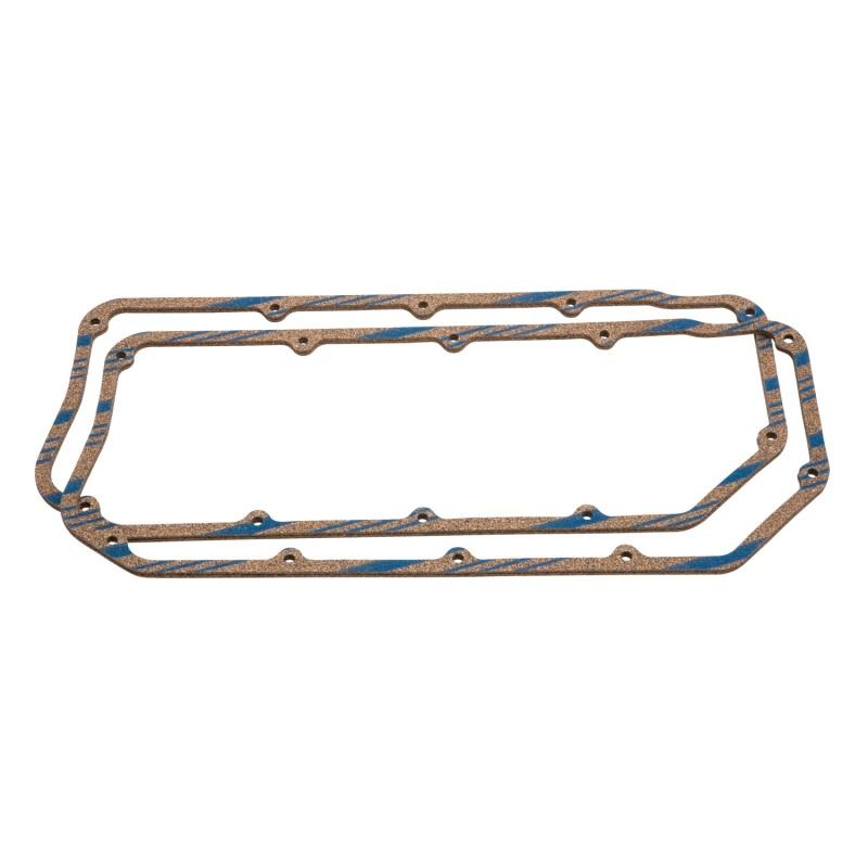 Edelbrock Gaskets Valve Covers Chrysler 426-572 Hemi Gen II Blue Stripe Cork/Rubber Set 7589 Main Image