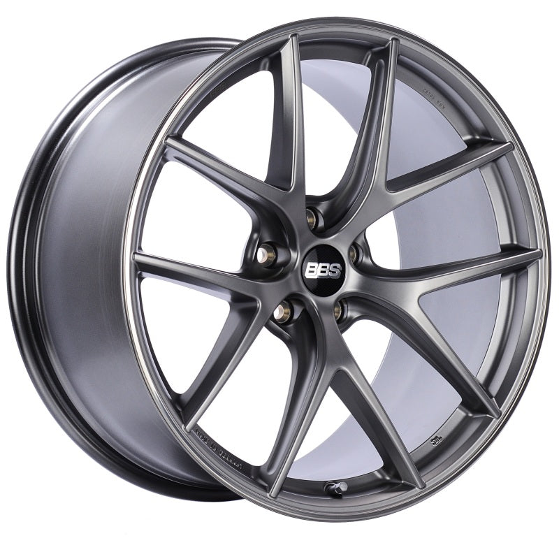 BBS CI-R 20x11.5 5x120 ET52 Platinum Satin Rim Protector Wheel -82mm PFS/Clip Required CI0801PSPO