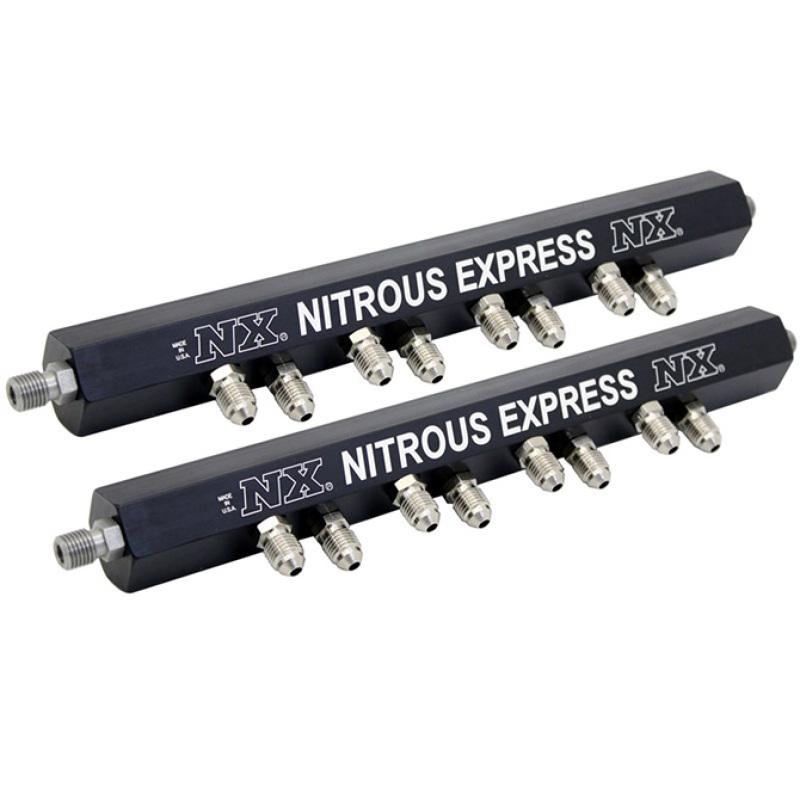 Nitrous Express Distribution Rail Kit (Single Hole Rails) 90001 Main Image