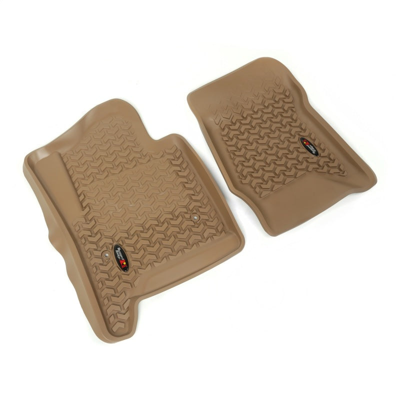 Rugged Ridge RUG Floor Liners - Tan Floor Mats Floor Mats - Rubber main image