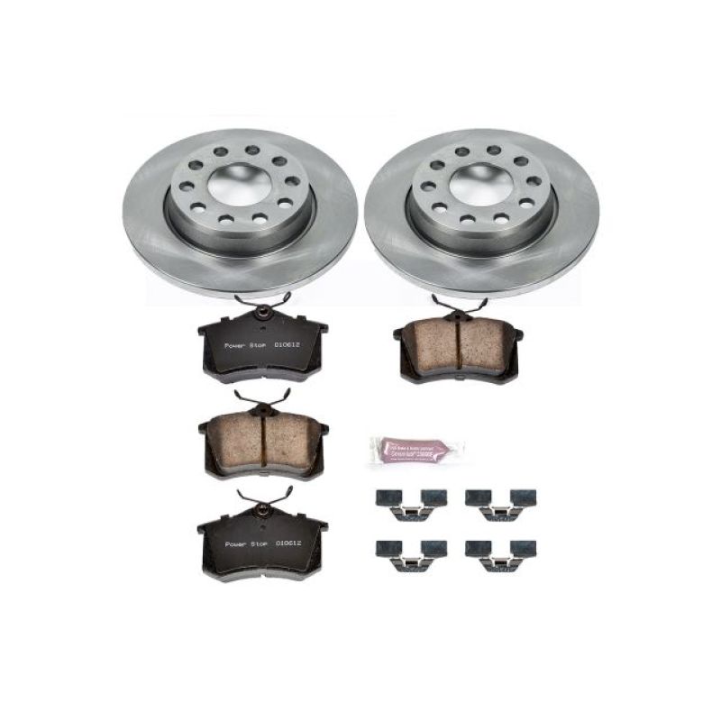 PowerStop PSB Autospecialty Kit Brakes, Rotors & Pads Brake Kits - OE main image