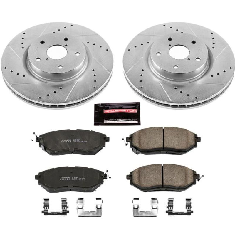 PowerStop PSB Z23 Evolution Kit Brakes, Rotors & Pads Brake Kits - Performance D&S main image