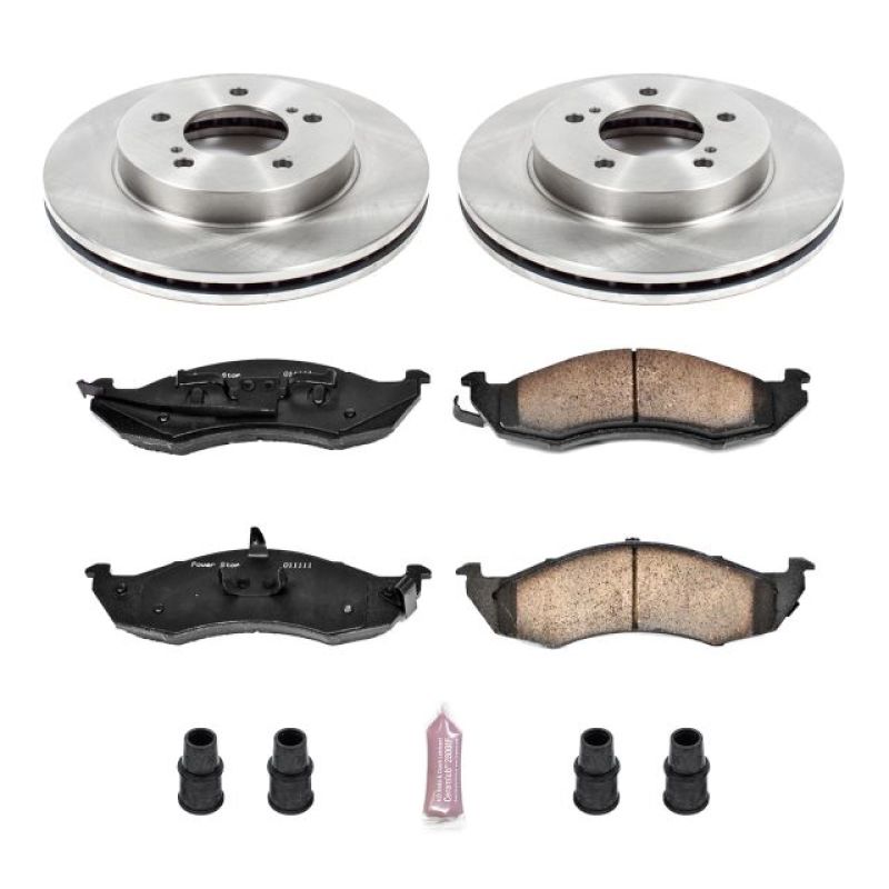 PowerStop PSB Autospecialty Kit Brakes, Rotors & Pads Brake Kits - OE main image