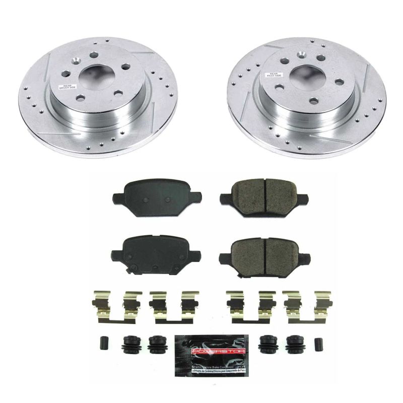 PowerStop PSB Z23 Evolution Kit Brakes, Rotors & Pads Brake Kits - Performance D&S main image