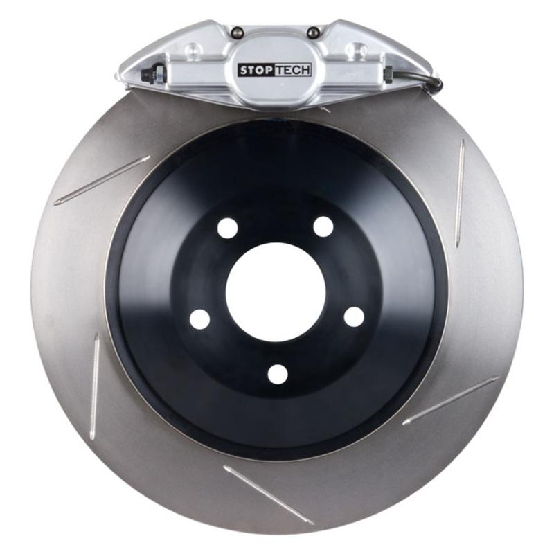 StopTech 95-02 Nissan Skyline Rear BBK w/ Silver ST-22 Calipers Slotted 355X32mm Rotors/Pads/SS Line 83.645.0027.61 Main Image