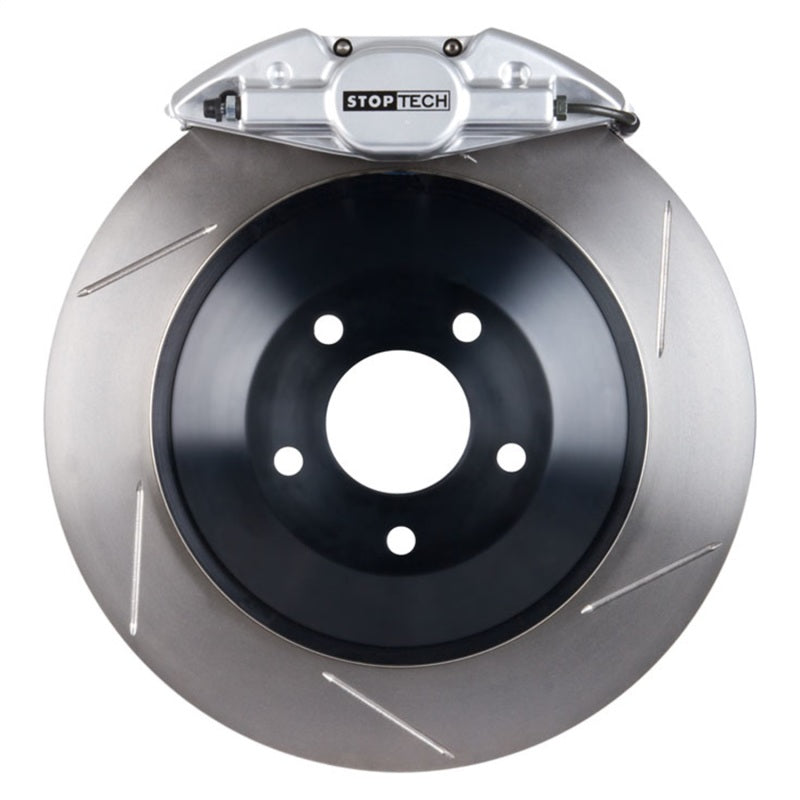 StopTech BBK 01-05 BMW 325i Rear Silver ST-22 Calipers Slotted 328x28mm Rotors/Pads/SS Lines 83.133.0023.61