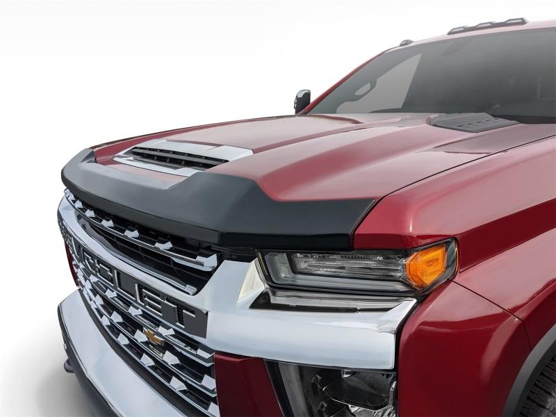 AVS 2020 Chevrolet Silverado 2500 Aeroskin Low Profile Hood Shield - Smoke 322187 Main Image