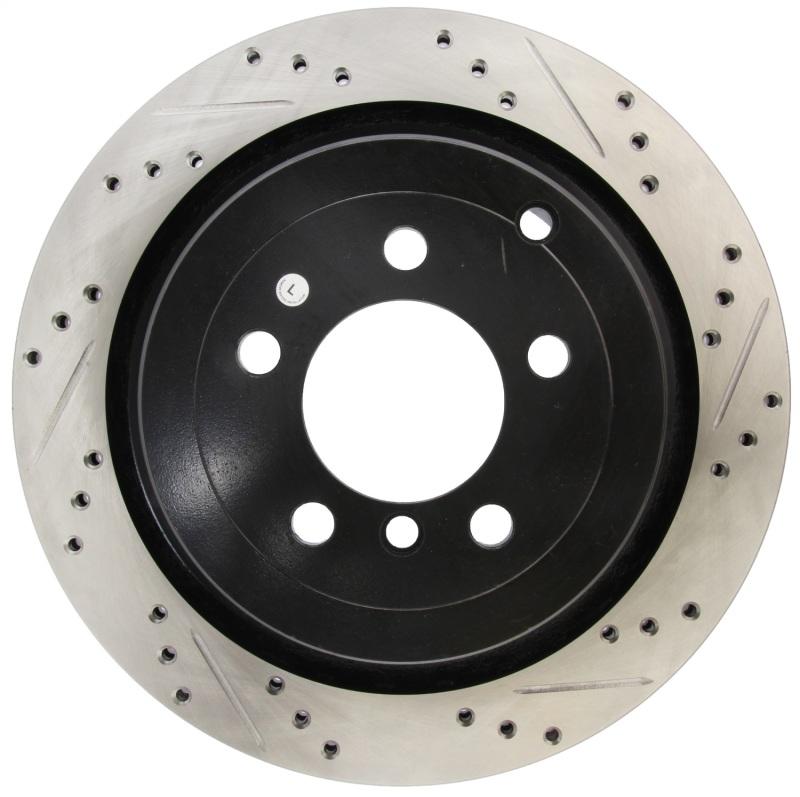 StopTech Slotted & Drilled Sport Brake Rotor 127.22017L Main Image