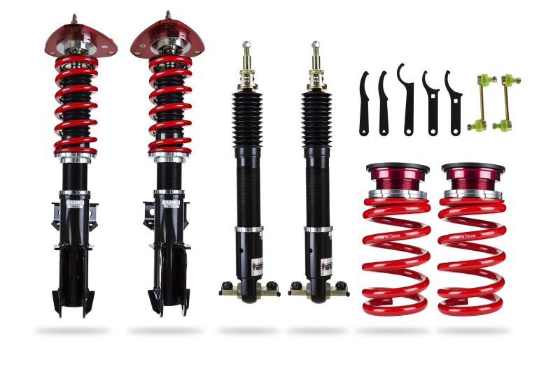 Pedders Extreme Xa Coilover Kit 2015+ Ford Mustang S550 Includes Plates ped-162099 Main Image