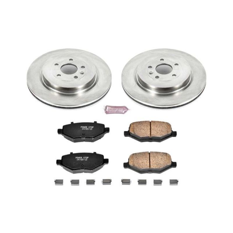 PowerStop PSB Autospecialty Kit Brakes, Rotors & Pads Brake Kits - OE main image