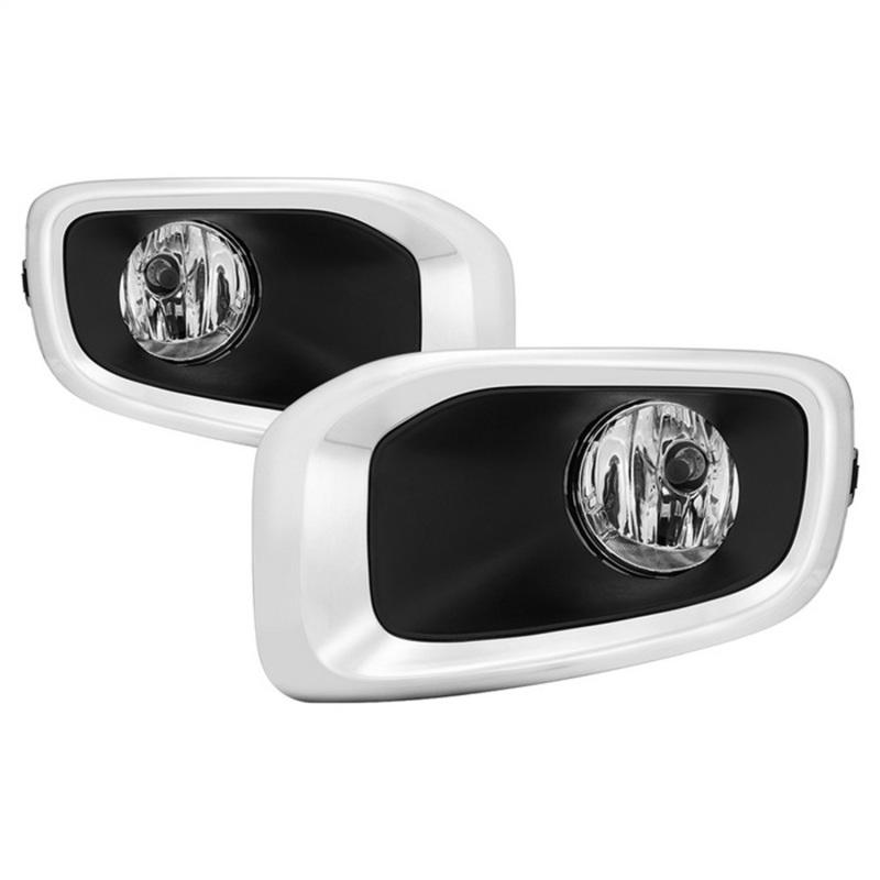 Spyder 15-17 Jeep Renegade OEM Fog Lights w/Switch & Cover - Clear (FL-JREN-T-C) 5085023 Main Image