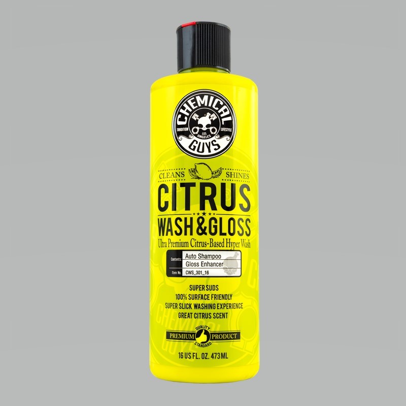 Chemical Guys Citrus Wash & Gloss Concentrated Car Wash - 16oz (P6) CWS_301_16