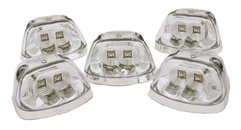 Putco 94-98 RAM - Clear - 5pc Kit (Amber) LED Roof Lamps (Replacement) 900532 Main Image