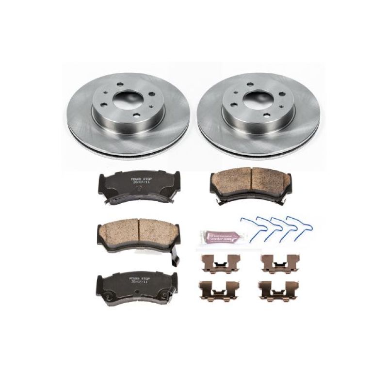 PowerStop PSB Autospecialty Kit Brakes, Rotors & Pads Brake Kits - OE main image