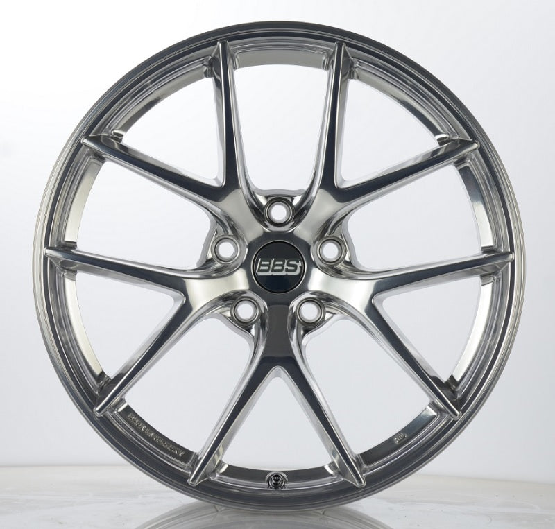 BBS CI-R 20x11.5 5x120 ET52 Ceramic Polished Rim Protector Wheel -82mm PFS/Clip Required CI0801CP