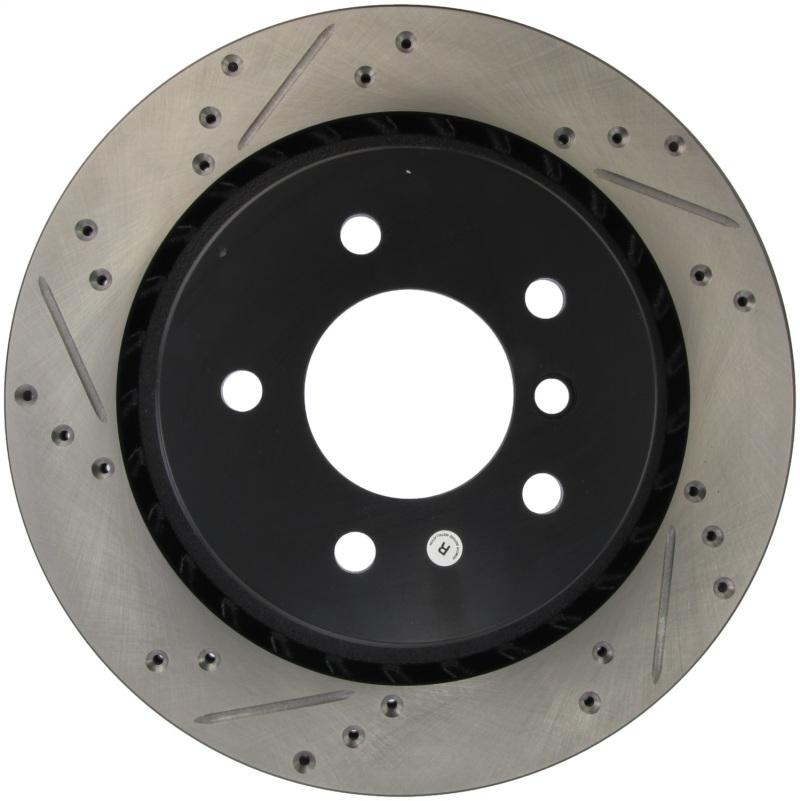 StopTech Slotted & Drilled Sport Brake Rotor 127.34037R Main Image