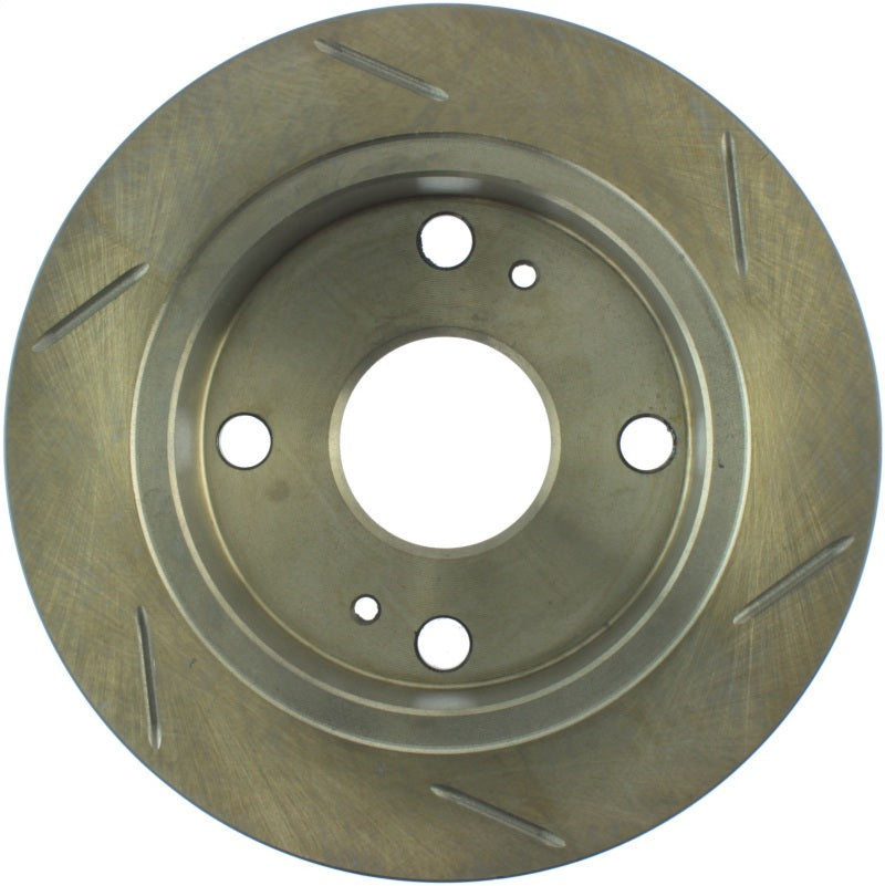 StopTech Sport Slotted Brake Rotor; Rear Right