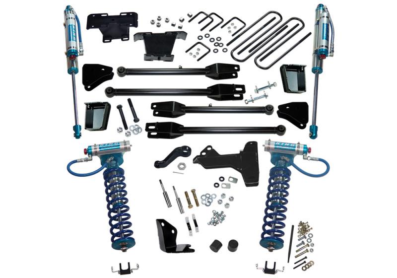 Superlift 05-07 Ford F-250 SuperDuty 4WD 6in Lift Kit w/ 4-Link Conv / King Coilovers & Rear Shocks K231KG Main Image