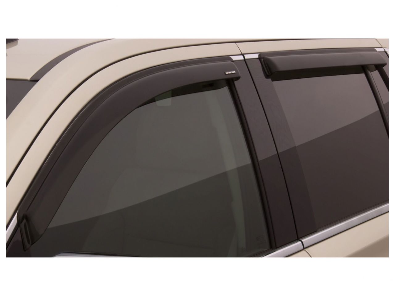 Stampede Tape-Onz Sidewind Deflector, Smoke, 4 pc. for 2015-2019 Cadillac