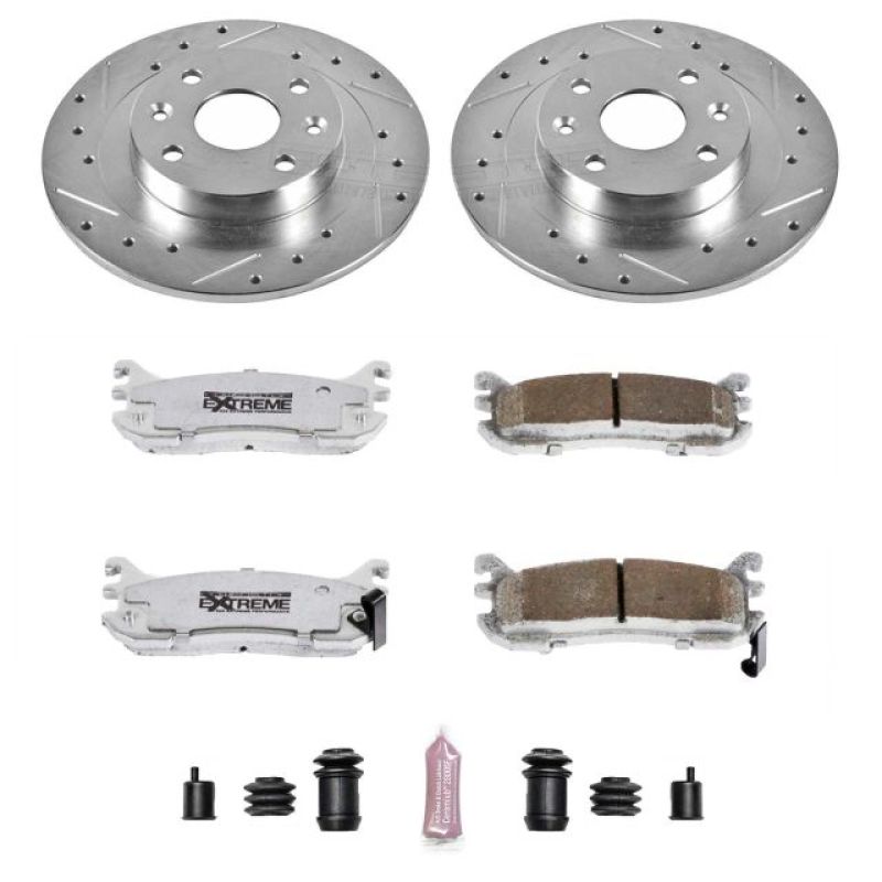 PowerStop PSB Z26 Street Warrior Kit Brakes, Rotors & Pads Brake Kits - Performance D&S main image