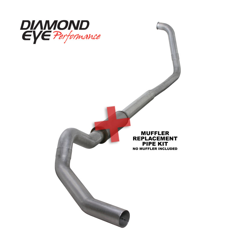 Diamond Eye Performance DEP Turbo Back Exhaust Kit AL Exhaust, Mufflers & Tips Turbo Back main image