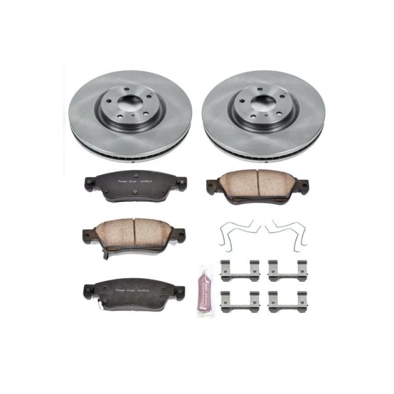 PowerStop PSB Autospecialty Kit Brakes, Rotors & Pads Brake Kits - OE main image