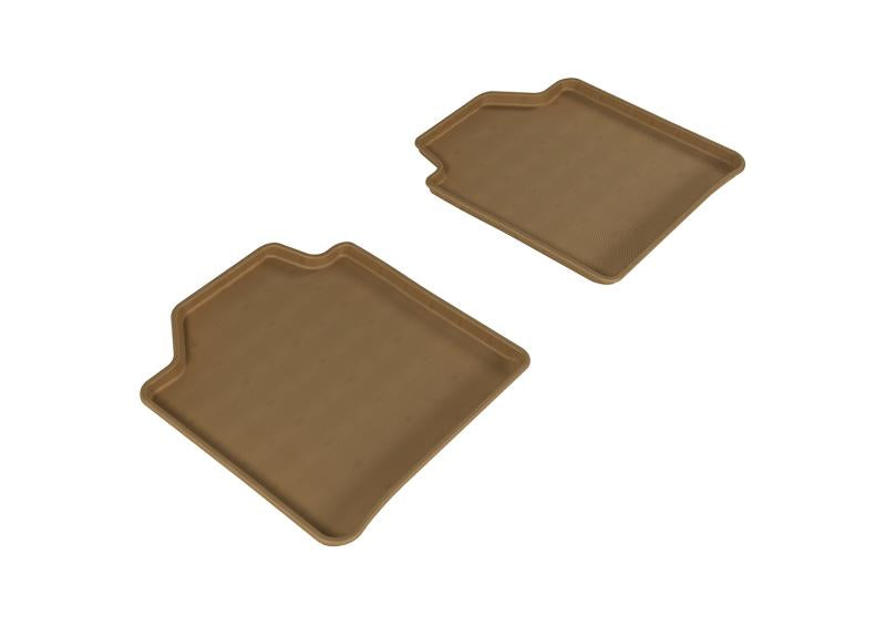 3D MAXpider 2013-2019 BMW 3 Series Gran Turismo F34 Kagu 2nd Row Floormats - Tan L1BM04821502 Main Image