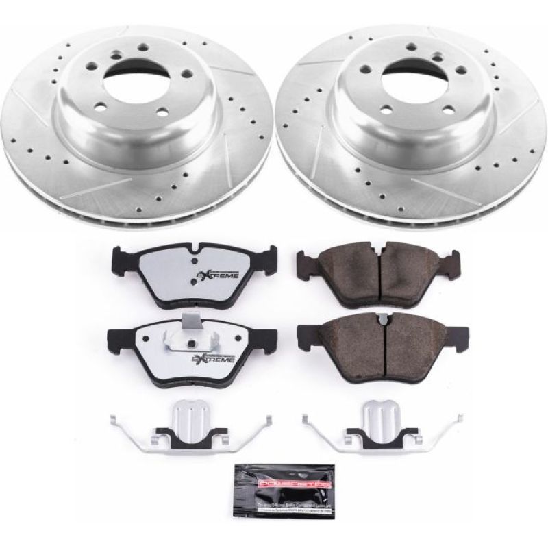 PowerStop PSB Z26 Street Warrior Kit Brakes, Rotors & Pads Brake Kits - Performance D&S main image