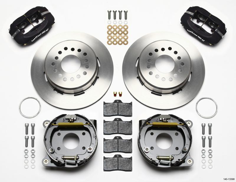 Wilwood Forged Dynalite P/S Park Brake Kit AMC 71-74 2.60in Offset 140-13398 Main Image