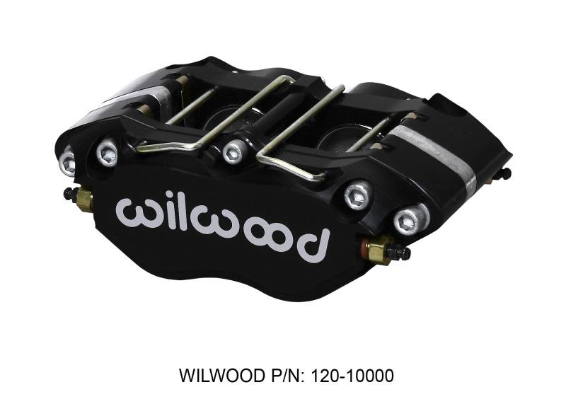 Wilwood Caliper-Dynapro Radial (Thin Pad) 1.75in Pistons .81in Disc 120-10000 Main Image