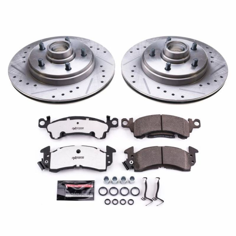 PowerStop PSB Z26 Street Warrior Kit Brakes, Rotors & Pads Brake Kits - Performance D&S main image