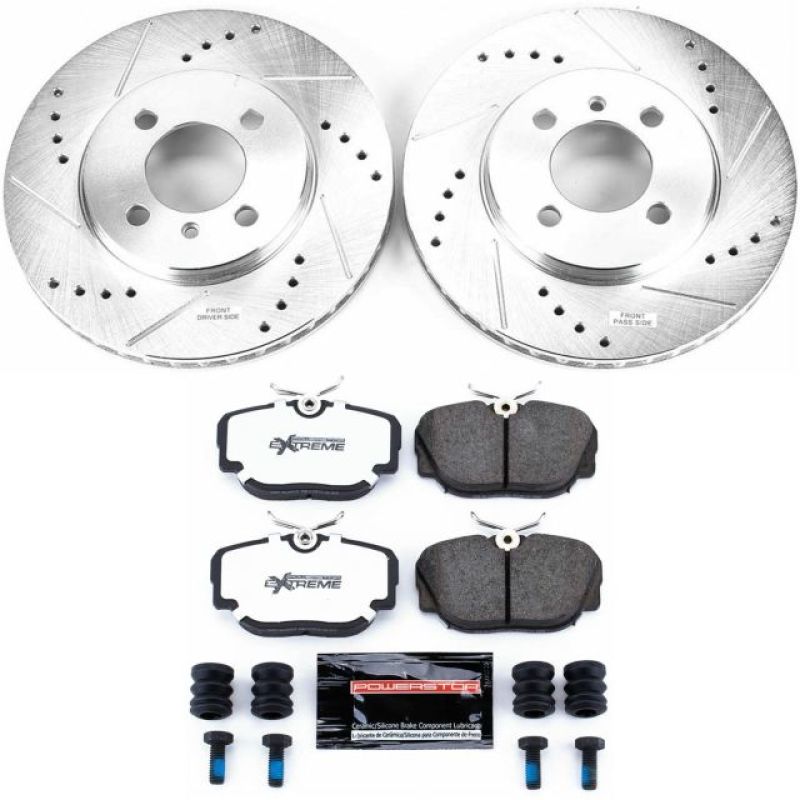 PowerStop PSB Z26 Street Warrior Kit Brakes, Rotors & Pads Brake Kits - Performance D&S main image